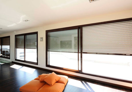 Volets roulants Tradi Bubendorff vus de l'intérieur