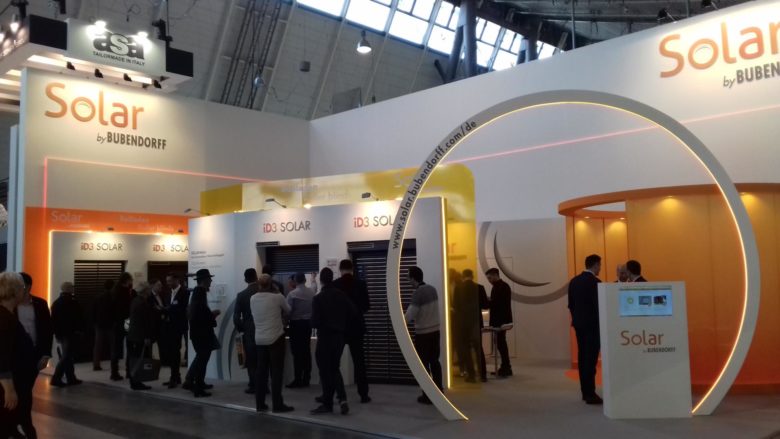 Stand Solar by Bubendorff au salon R+T de Stuttgart