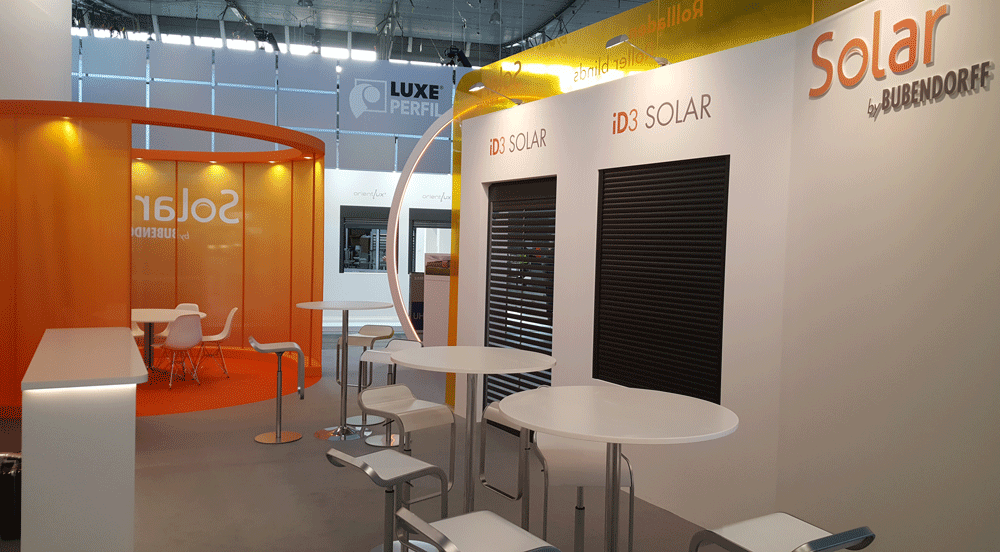 Stand Solar by Bubendorff au salon R+T à Stuttgart