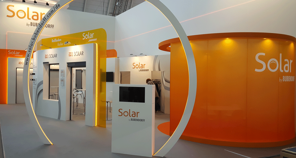 Stand Solar by Bubendorff au salon R+T à Stuttgart