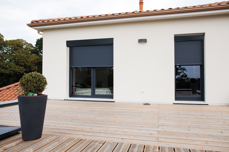 Volet roulant en façade, Volet aluminium pour rénovation MONO iD+ — free download