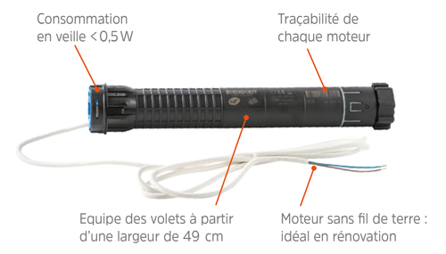 Avantages moteur volet roulant