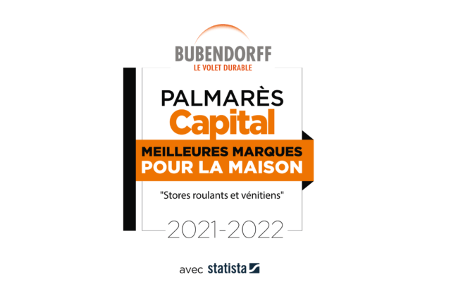 Bubendorff distingué au palmarès CAPITAL 2021-2022 des meilleures marques pour la maison
