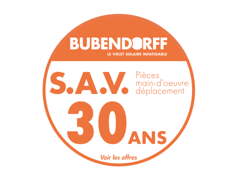 Volet solaire infatigable service Bubendorff