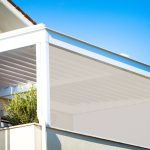 Elektrische Senkrechtmarkise Bubendorff - iD-Zip Pergola